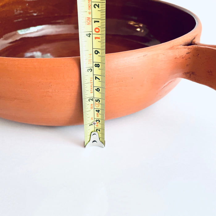 Glazed Pan with Handles - Sartén