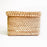 Palm Fiber Basket with Lid - Square