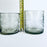Blown Glass Cylindrical Tumblers - Etched