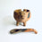 Red Clay Jaguar Shaped Salsa Bowl with Spoon - Large