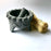 Mexico 1492: Wheel shaped, traditional Mexican molcajete, small sized. Ideal for salsas and guacamole.