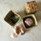 Mexico 1492 - set of 3 small, palm leaf baskets, ideal for keeping garlic, herbs, dry chili peppers, or serve individual portions of tortilla chips. Hand made. 