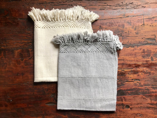 Backstrap Loom Handwoven Cotton Napkins
